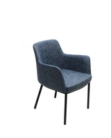 LUKAS DINING CHAIR - RUSTIC BLUE