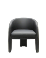 MARINO TUB CHAIR - BLACK PU