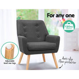 ANNE Armchair Tub Single Dining Chair