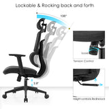 High back ergomonic mesh office chair