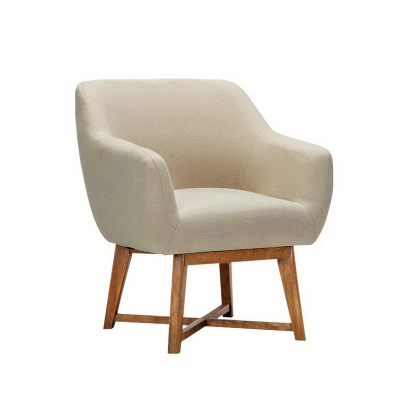 Aston Tub Accent Chair - Beige
