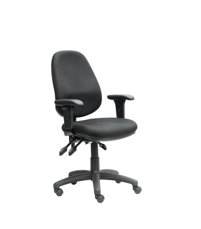 METRO HIGH BACK TYPIST ARM CHAIR