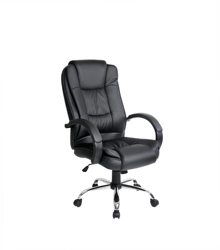 BROOK Office Chair Gaming Computer Chairs Executive PU Leather Seating Black