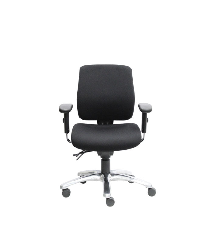 SAGE PREMIUM ERGONOMIC TASK CHAIR - HEAVY DUTY OPERATOR ARM CHAIR